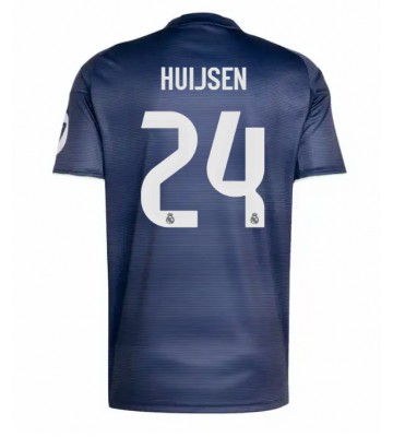 Real Madrid Dean Huijsen #24 Udebanetrøje 2025-26 Kortærmet